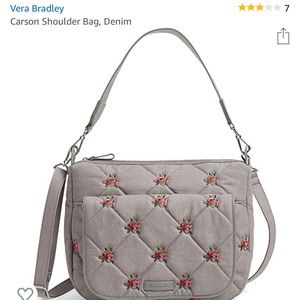 Vera Bradley Carson Shoulder Bag, Denim